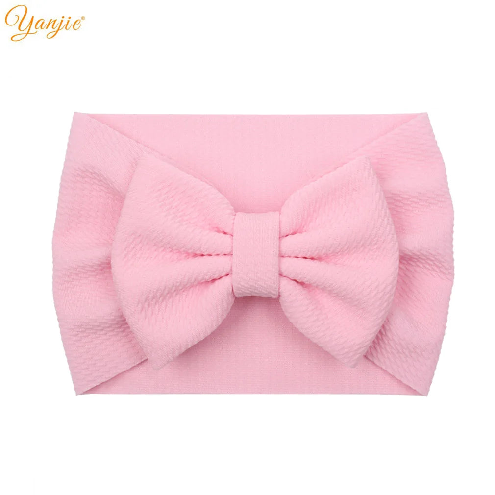 YANJIE 2023 New Turban Fashion 5'' Hair Bows