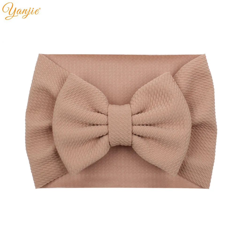 YANJIE 2023 New Turban Fashion 5'' Hair Bows