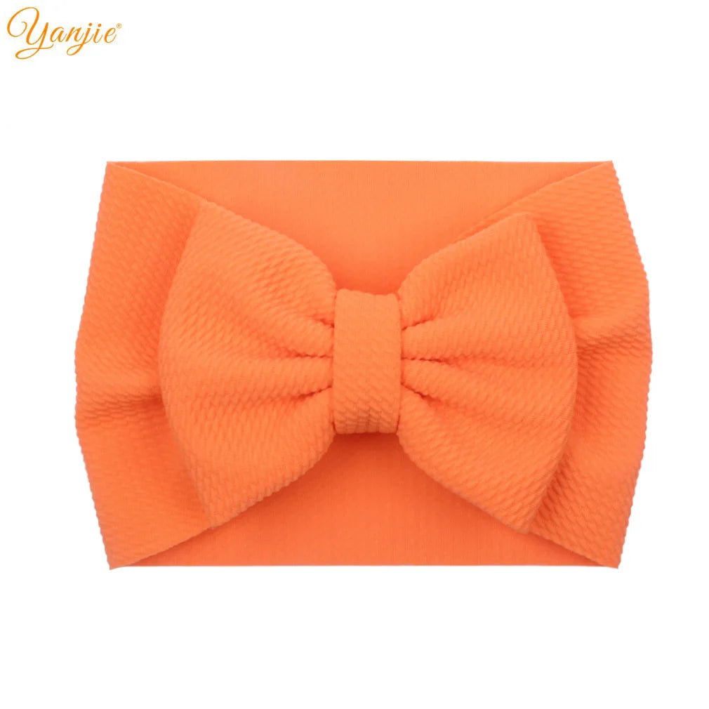 YANJIE 2023 New Turban Fashion 5'' Hair Bows