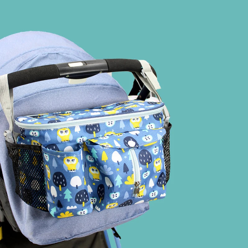 Baby Stroller Diaper Bags Pushchair Pram Accessories Sac a Langer Bebe Nappy Bag Nursing Pocket Auto Organizer Storage Basket