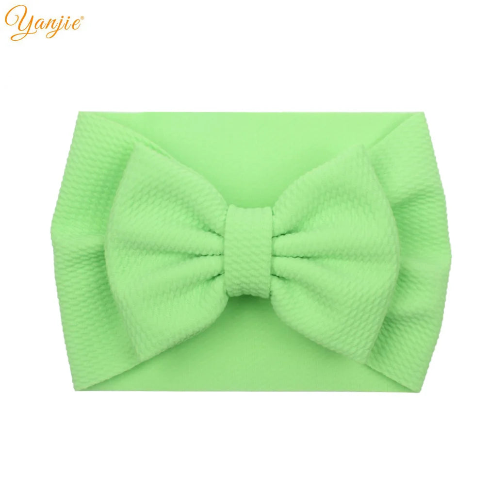 YANJIE 2023 New Turban Fashion 5'' Hair Bows