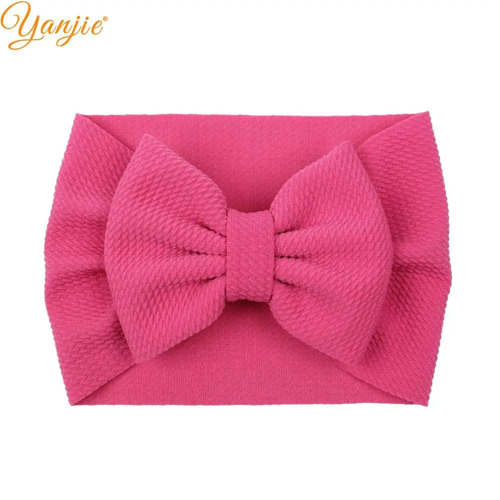 YANJIE 2023 New Turban Fashion 5'' Hair Bows