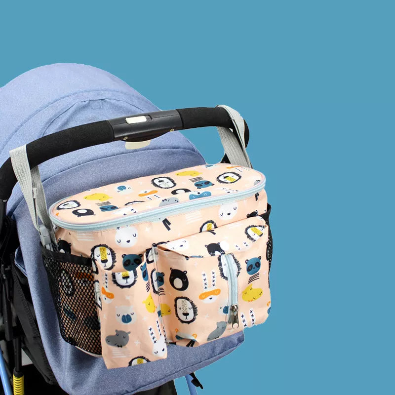 Baby Stroller Diaper Bags Pushchair Pram Accessories Sac a Langer Bebe Nappy Bag Nursing Pocket Auto Organizer Storage Basket