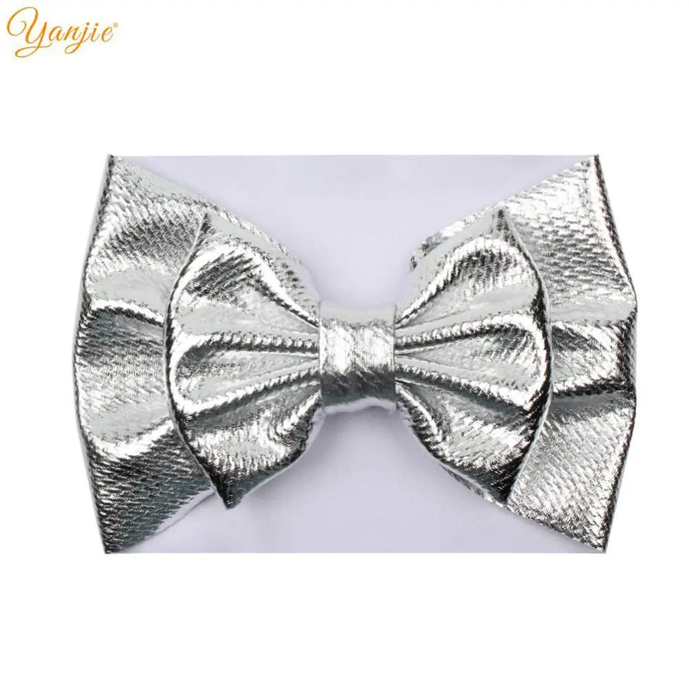 YANJIE 2023 New Turban Fashion 5'' Hair Bows