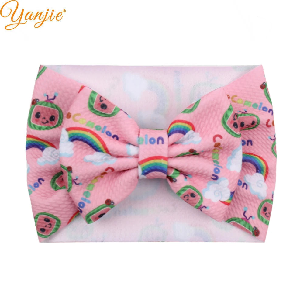 YANJIE 2023 New Turban Fashion 5'' Hair Bows