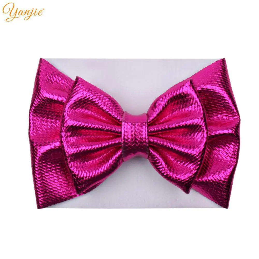 YANJIE 2023 New Turban Fashion 5'' Hair Bows