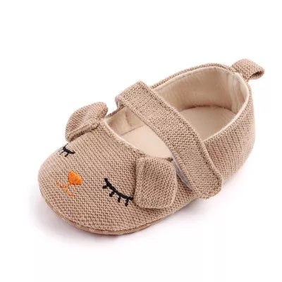 New Arrival Toddler Newborn Baby Boys Girls Animal Crib Shoes Infant Cartoon Soft Sole Non-Slip Cute Warm Animal Baby Shoes