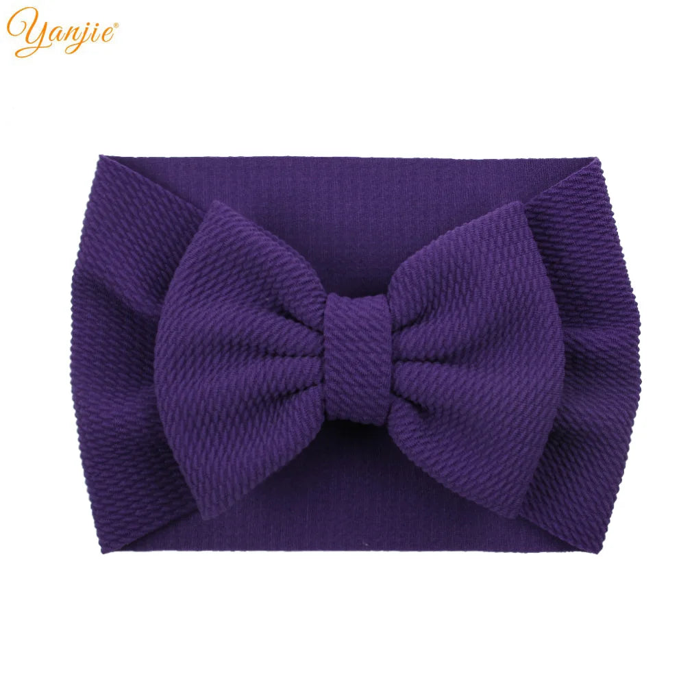 YANJIE 2023 New Turban Fashion 5'' Hair Bows