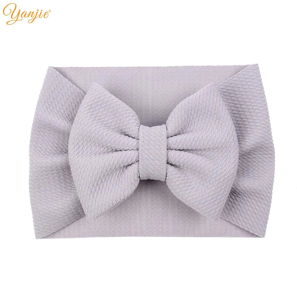 YANJIE 2023 New Turban Fashion 5'' Hair Bows