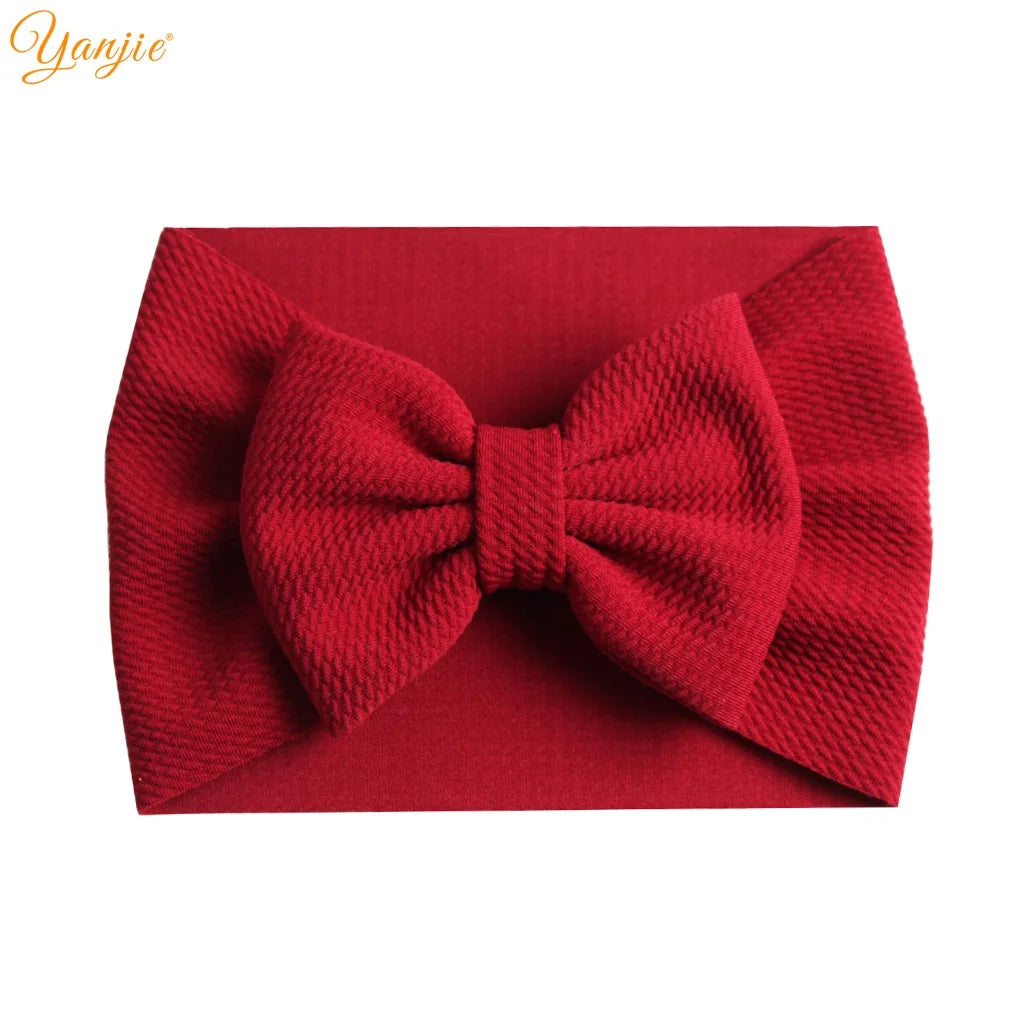 YANJIE 2023 New Turban Fashion 5'' Hair Bows