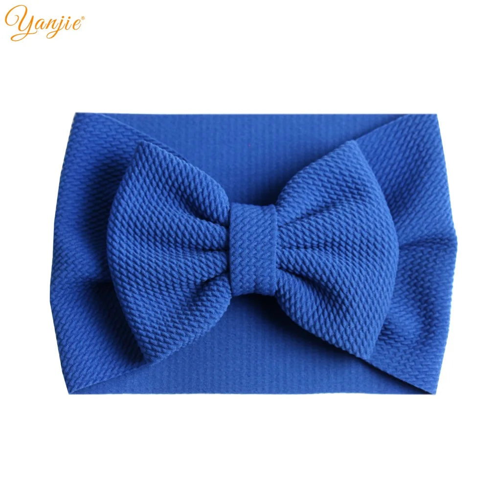 YANJIE 2023 New Turban Fashion 5'' Hair Bows