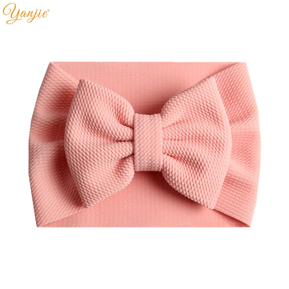 YANJIE 2023 New Turban Fashion 5'' Hair Bows