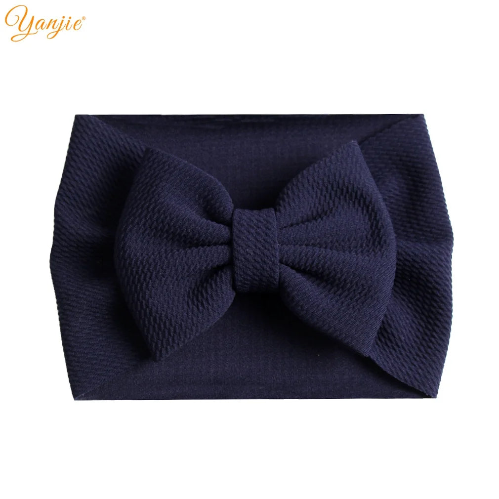 YANJIE 2023 New Turban Fashion 5'' Hair Bows