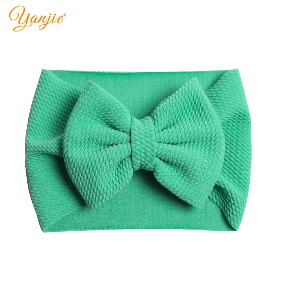 YANJIE 2023 New Turban Fashion 5'' Hair Bows