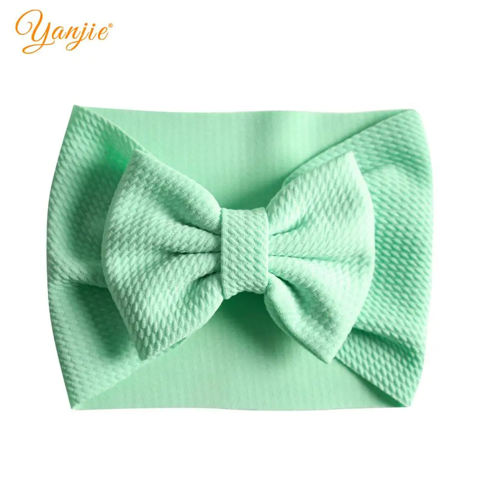 YANJIE 2023 New Turban Fashion 5'' Hair Bows