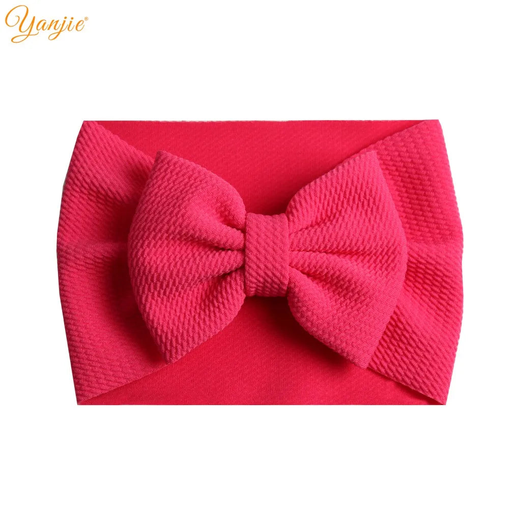 YANJIE 2023 New Turban Fashion 5'' Hair Bows