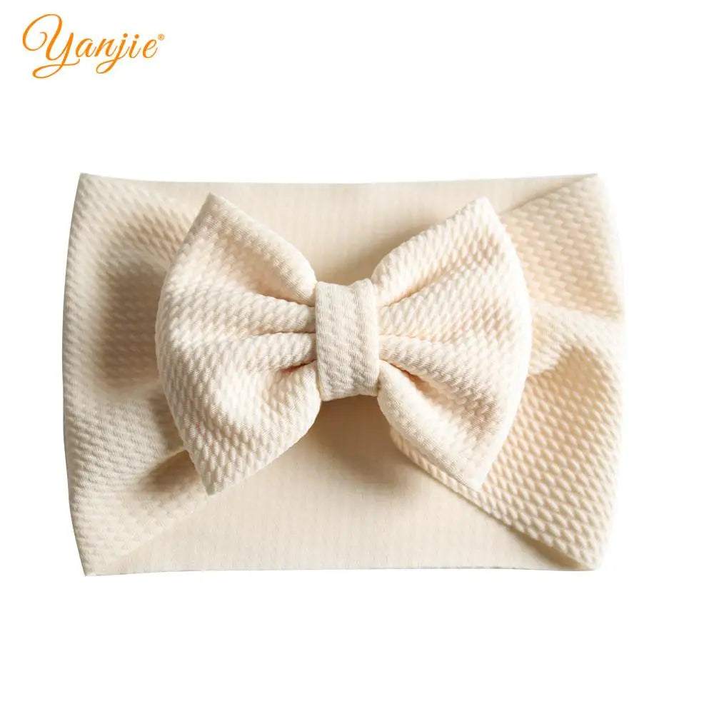 YANJIE 2023 New Turban Fashion 5'' Hair Bows