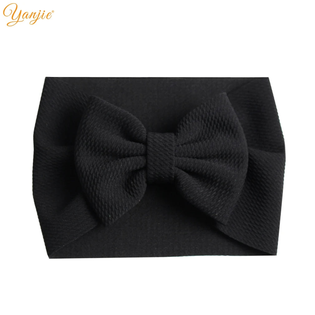 YANJIE 2023 New Turban Fashion 5'' Hair Bows