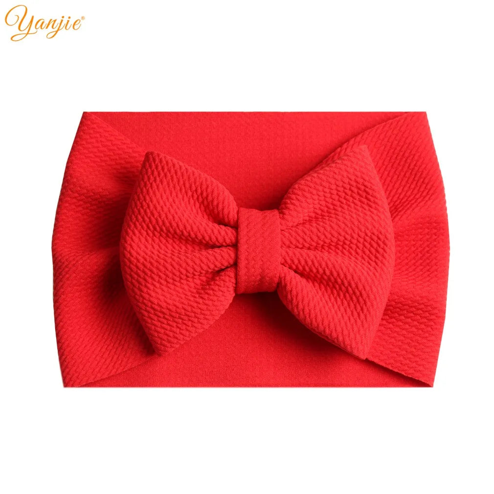 YANJIE 2023 New Turban Fashion 5'' Hair Bows