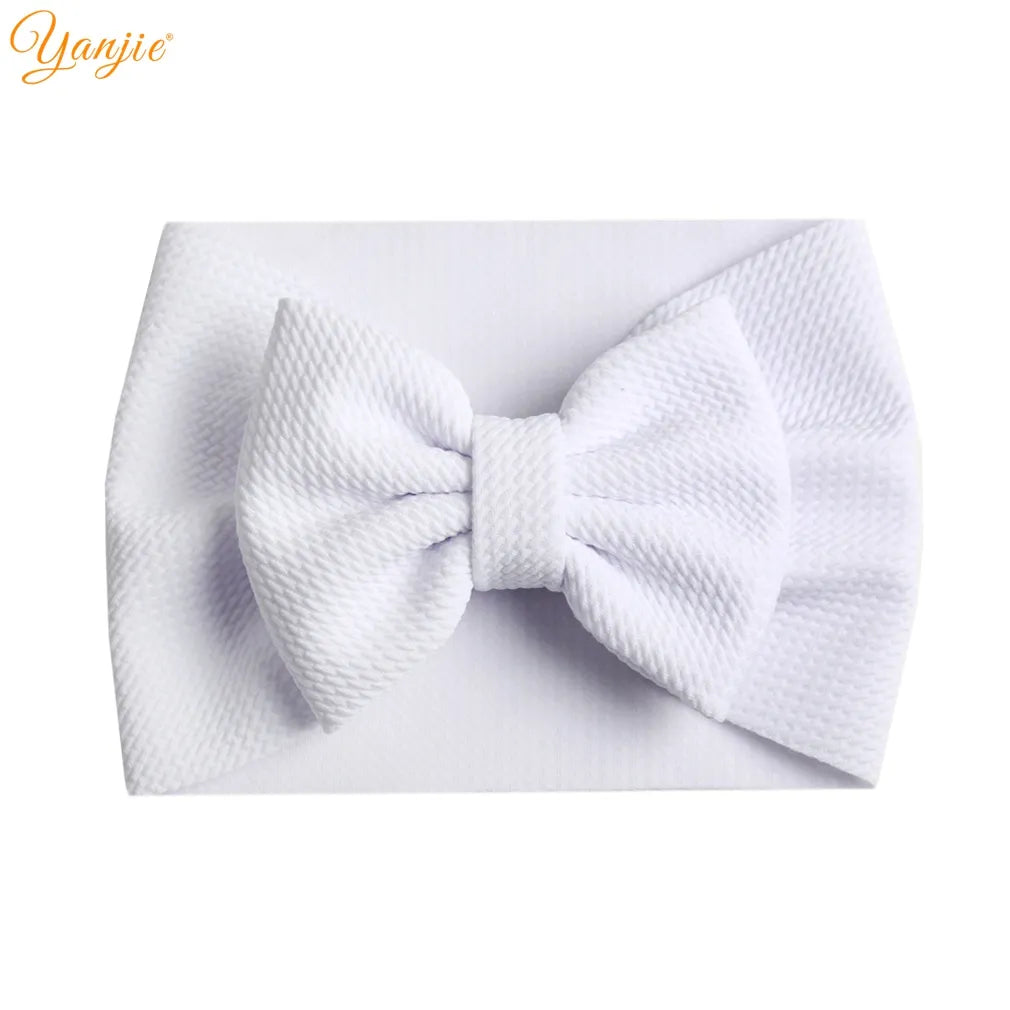 YANJIE 2023 New Turban Fashion 5'' Hair Bows