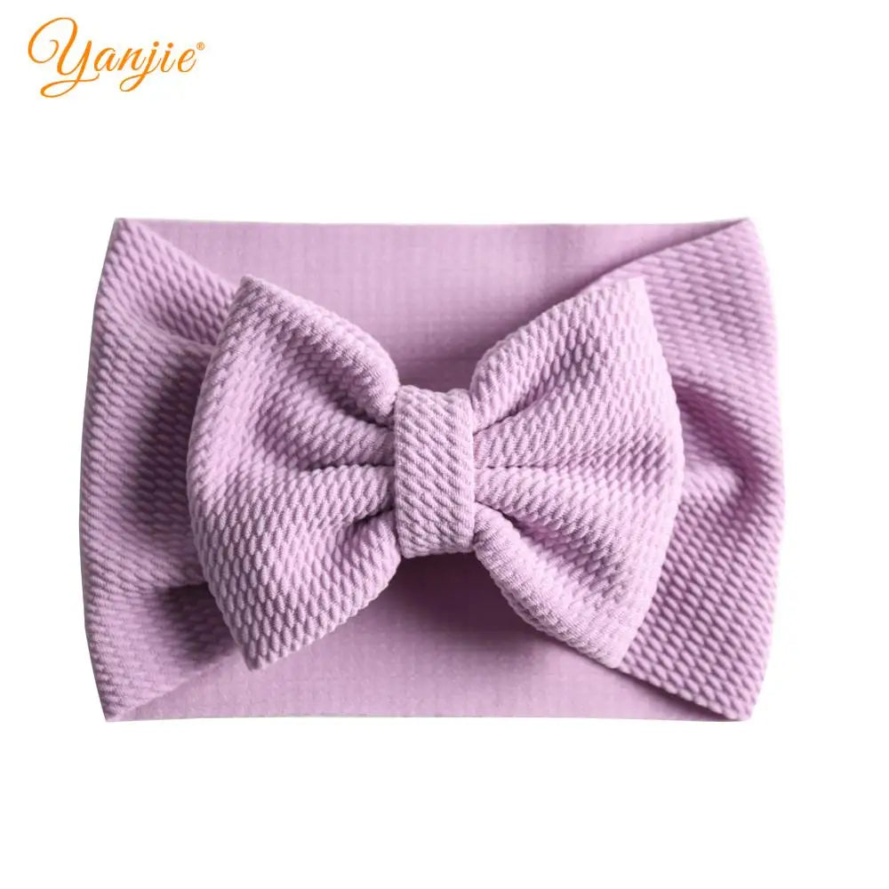 YANJIE 2023 New Turban Fashion 5'' Hair Bows