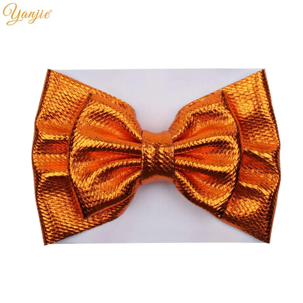 YANJIE 2023 New Turban Fashion 5'' Hair Bows