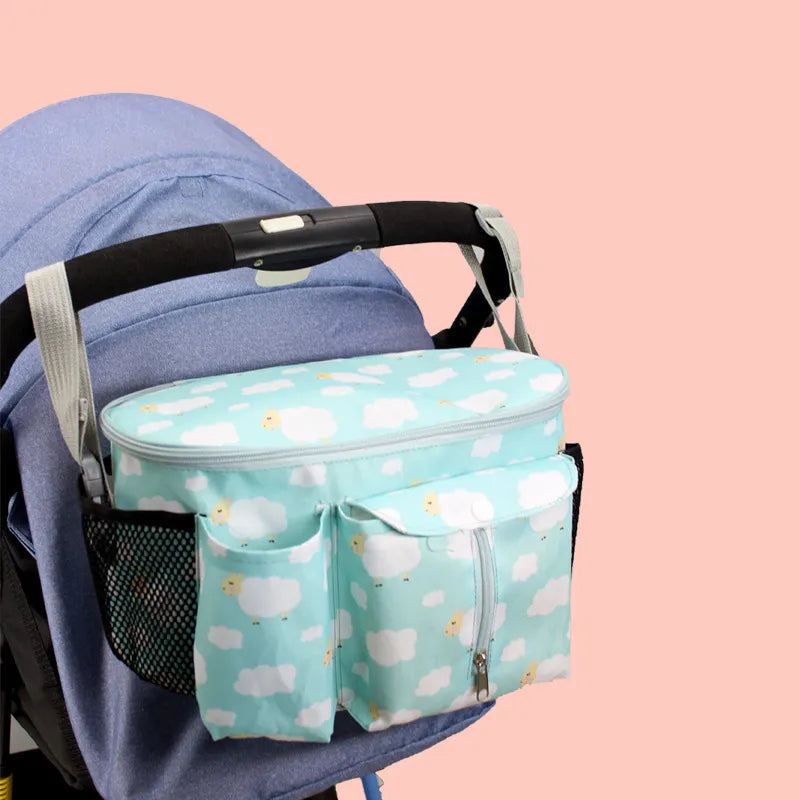 Baby Stroller Diaper Bags Pushchair Pram Accessories Sac a Langer Bebe Nappy Bag Nursing Pocket Auto Organizer Storage Basket