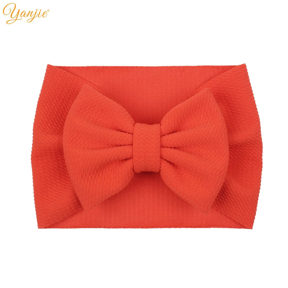 YANJIE 2023 New Turban Fashion 5'' Hair Bows