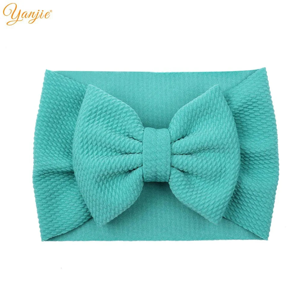 YANJIE 2023 New Turban Fashion 5'' Hair Bows