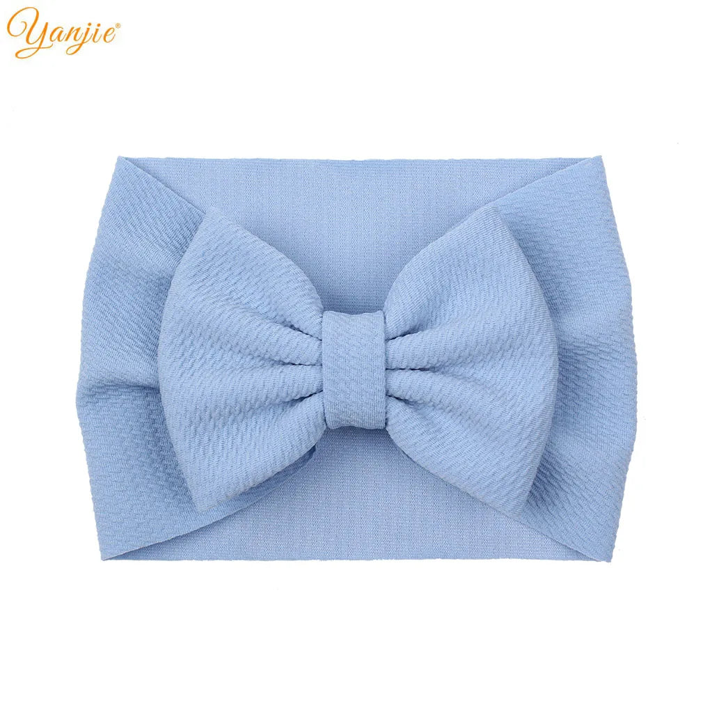 YANJIE 2023 New Turban Fashion 5'' Hair Bows