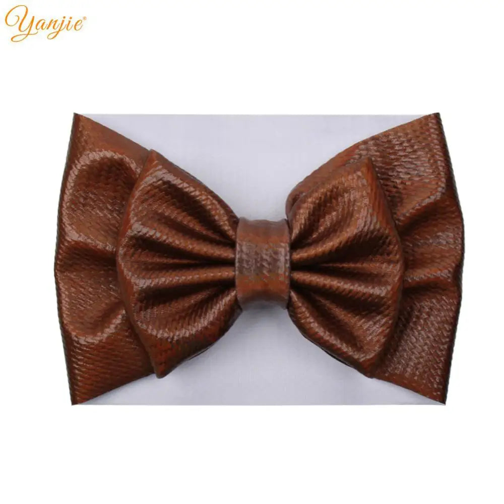 YANJIE 2023 New Turban Fashion 5'' Hair Bows