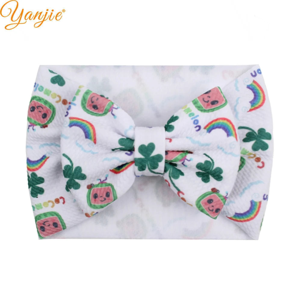 YANJIE 2023 New Turban Fashion 5'' Hair Bows