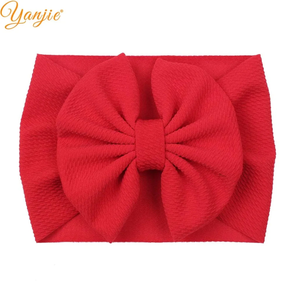 YANJIE 2023 New Turban Fashion 5'' Hair Bows