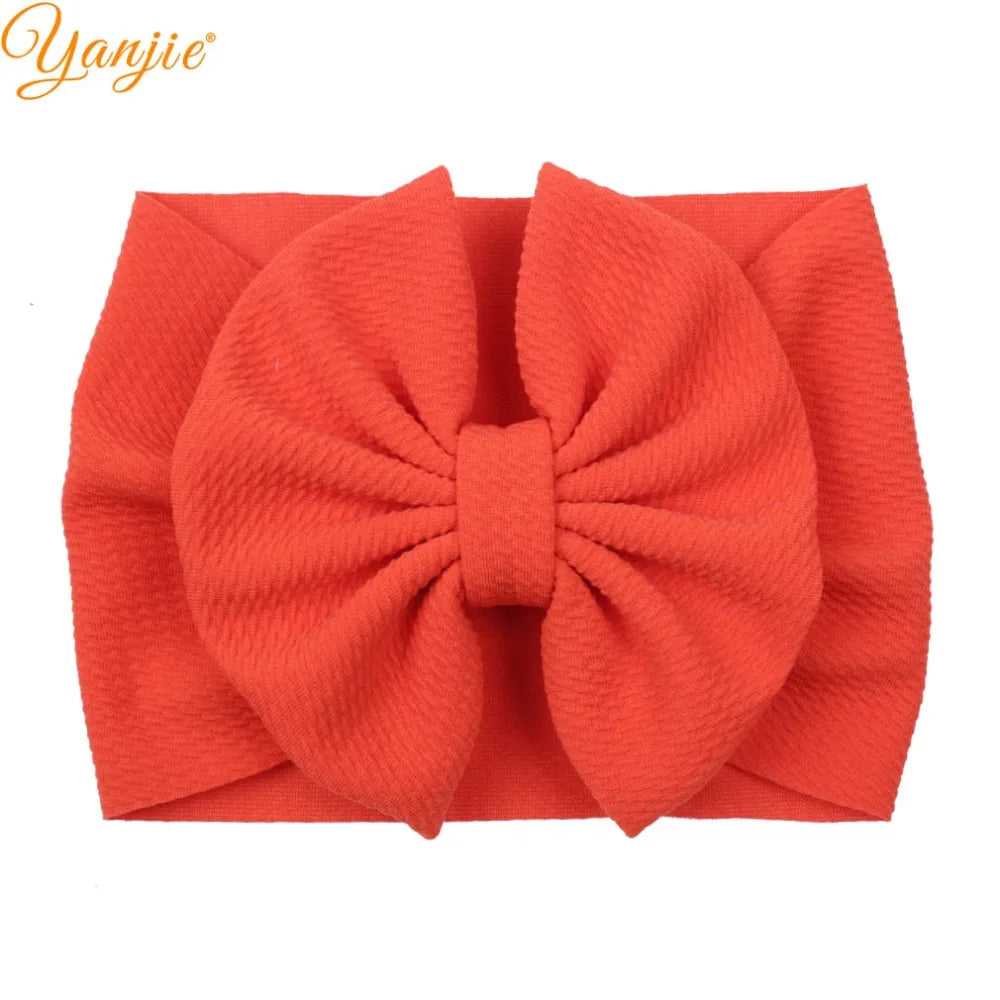 YANJIE 2023 New Turban Fashion 5'' Hair Bows