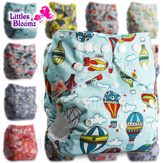 [Littles&Bloomz] Baby Washable Reusable Cloth Pocket