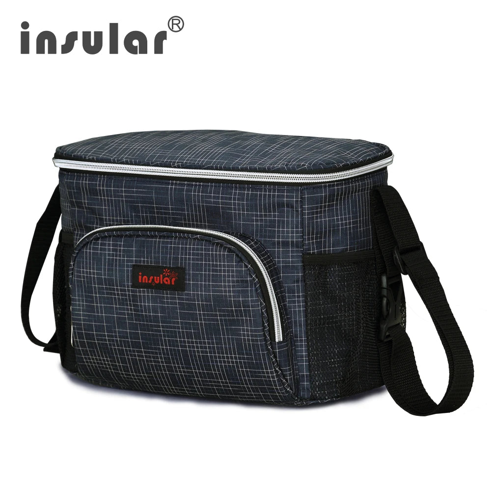 Insular Brand Thermal Insulation Baby Diaper Bags for Strollers Waterproof Nappy Changing Bags Mommy Stroller Bags Cooler Bags