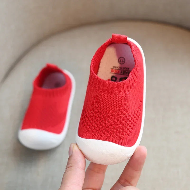 Spring Infant Toddler Shoes Girls Boys Casual Mesh Shoes Soft Bottom Comfortable Non-Slip Kid Baby First Walkers Shoes