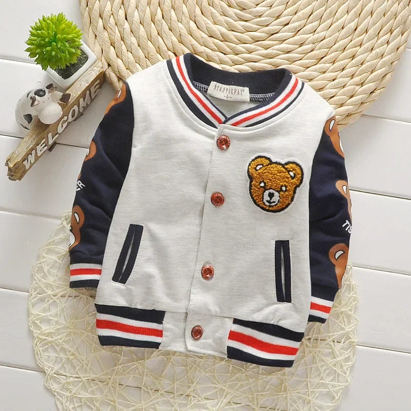 Spring Autumn Kids Outwear Boys Coat