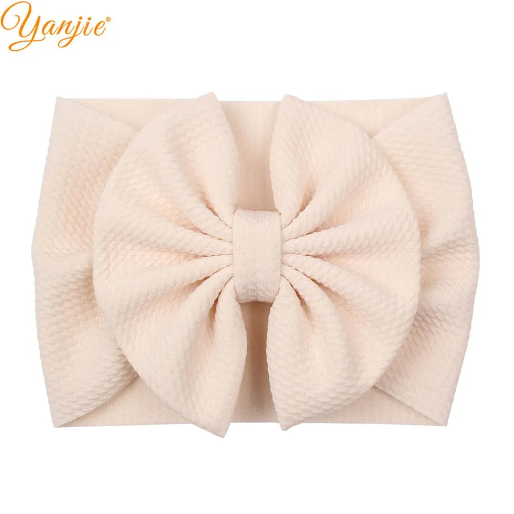 YANJIE 2023 New Turban Fashion 5'' Hair Bows