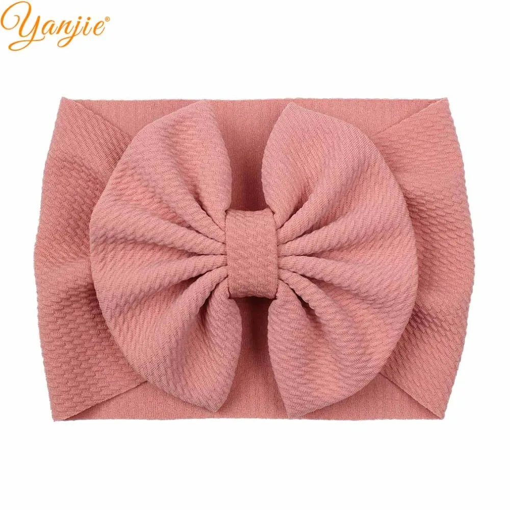 YANJIE 2023 New Turban Fashion 5'' Hair Bows