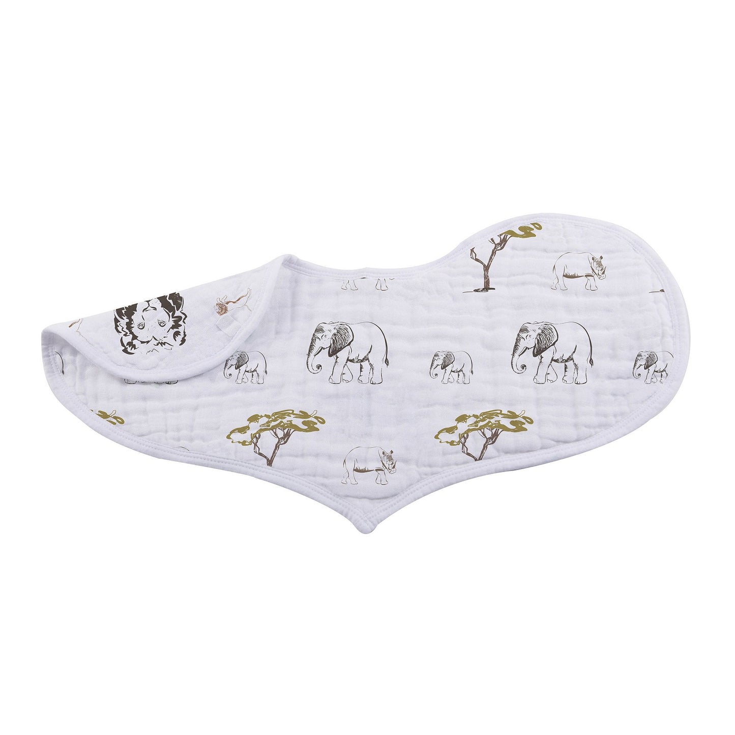 On the Savannah Heart Bib 2PK